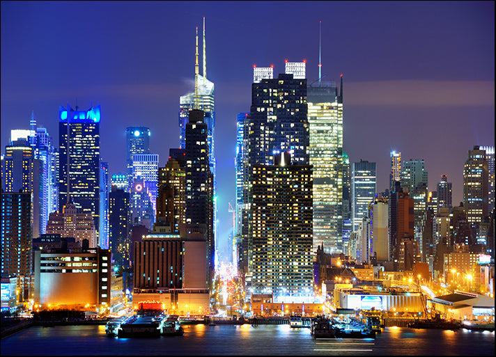 44789887 Lower Manhattan from across the Hudson River in New York City, available in multiple sizes