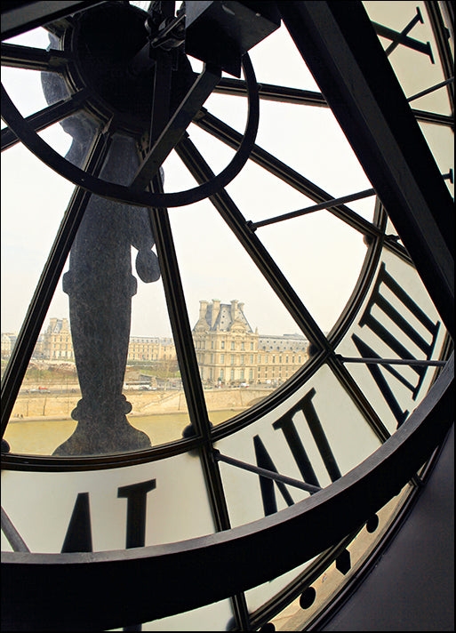 60613904  Clock of Orsay Museum I, available in multiple sizes