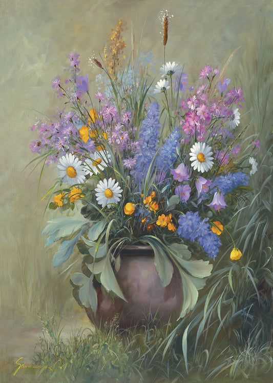 6280 MA Floral Bouquet I, available in multiple sizes - Chamton
