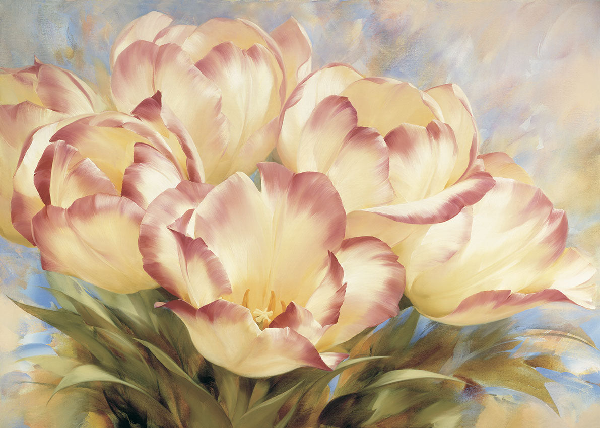 74024 MA Champagne Tulips, available in multiple sizes - Chamton