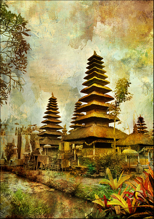 7645285 Balinese Temple, available in multiple sizes