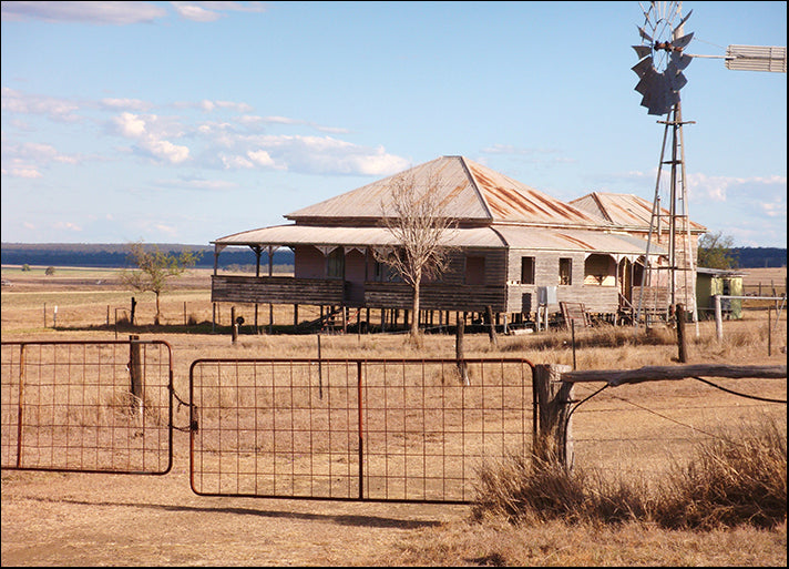 7728011 Old farm house in outback Queensland, Australia, available in multiple sizes
