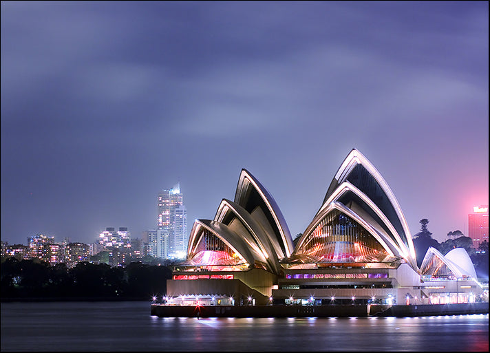7911063 Sydney CBD and The Opera House on sunset Sydney Australia, available in multiple sizes
