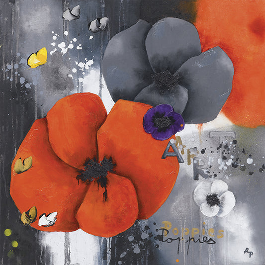A543 Poppies I, available in multiple sizes - Chamton