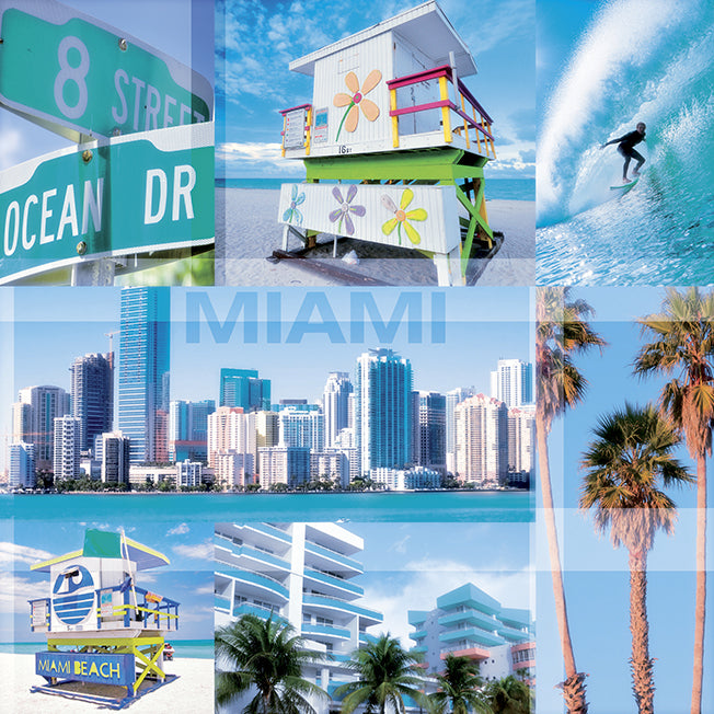 A585 Miami Views, available in multiple sizes