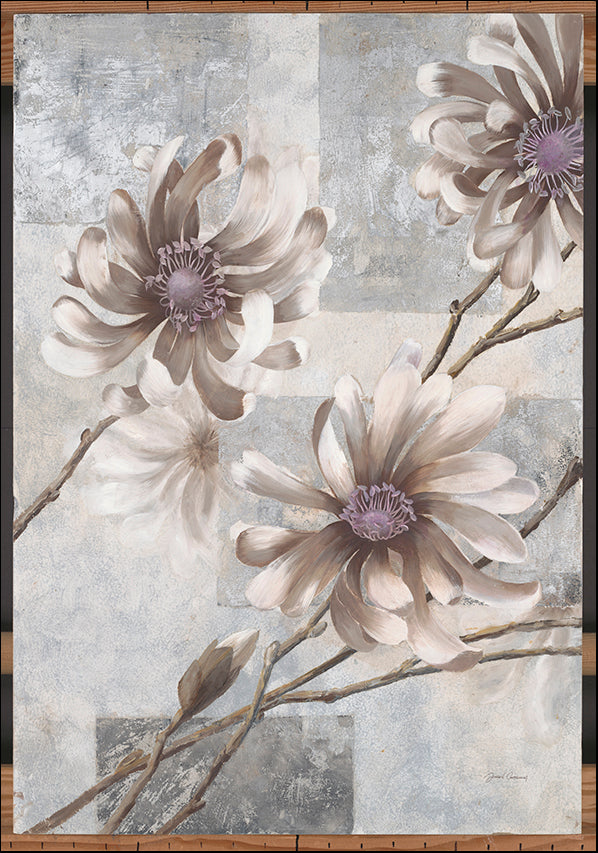 A9366 Pewter Petals 2, available in multiple sizes