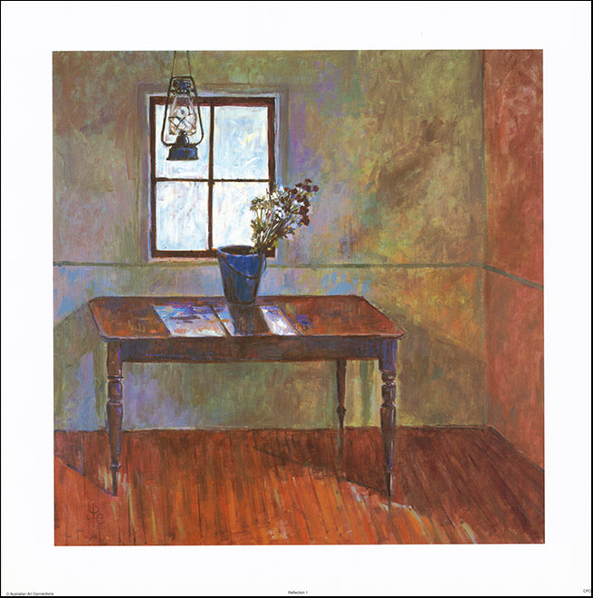 AAC CP01 Reflection 1 by Caroline Penny 68x68cm on paper - Chamton