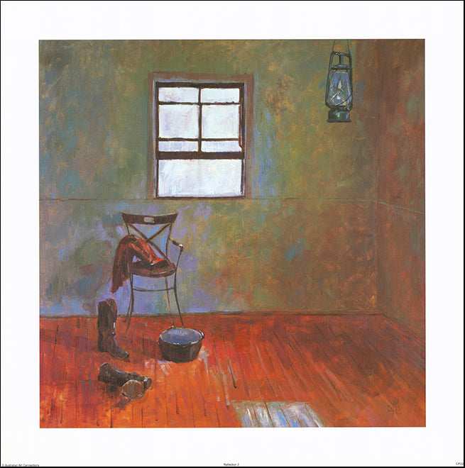 AAC CP02 Reflection 2 by Caroline Penny 68x68cm on paper