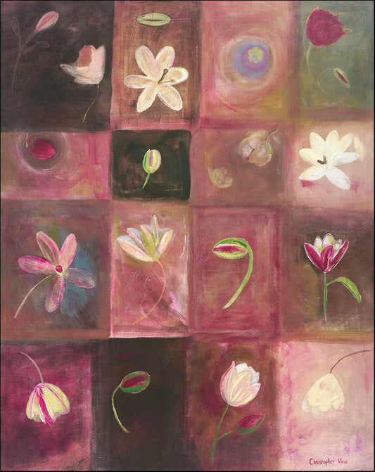 AAC CV2010 Soft Centres by Christopher Vine 60x76cm on paper - Chamton