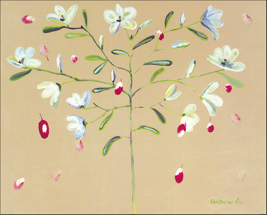 AAC CV2012 Grand Floral by Christopher Vine 76x60cm on paper