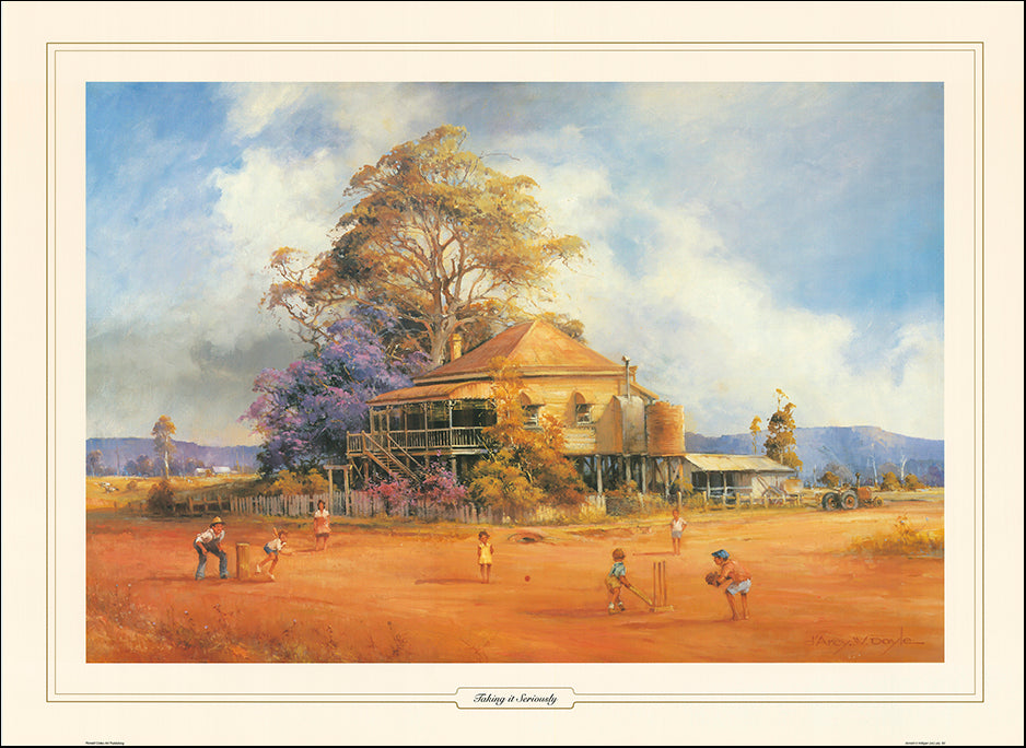 AAC DWD019 Taking it Seriously by D'arcy Doyle multiple sizes on paper