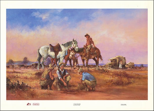 AAC DWD022 The Bush Mud Map by D'arcy Doyle Multiple sizes on paper