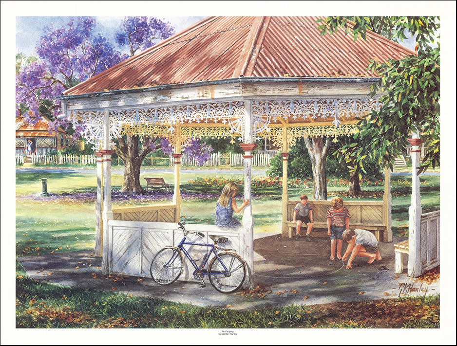 AAC GHO134 No Fudging by Gordon Hanley multiple sizes on paper - Chamton