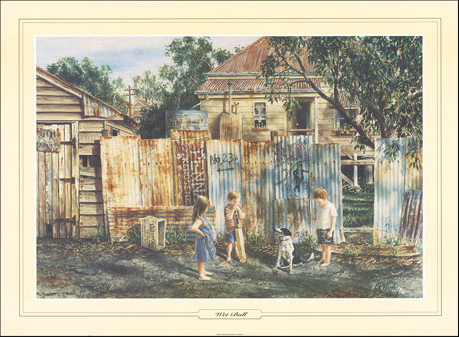 AAC GHO137 Wet Ball by Gordon Hanley multiple sizes on paper - Chamton