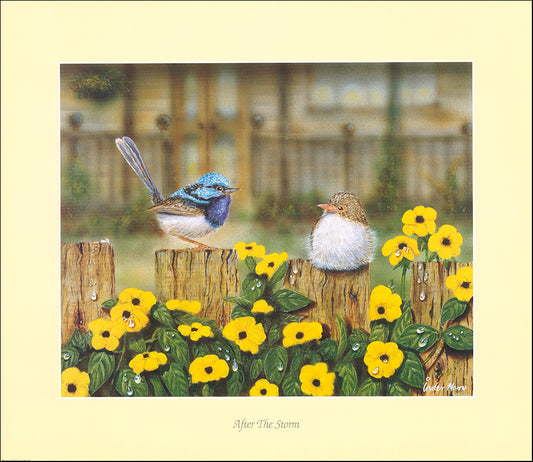 AAC IN001 After the Storm by Inder Naru multiple sizes on paper