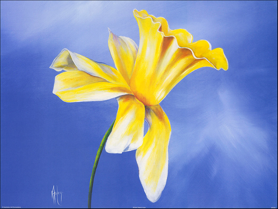 AAC KF043 Where There's Hope by Karen Foley 61x45cm on paper - Chamton