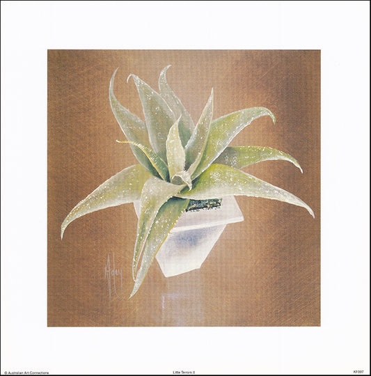 AAC KF097 Little Terrors 2 by Karen Foley 34x34cm on paper