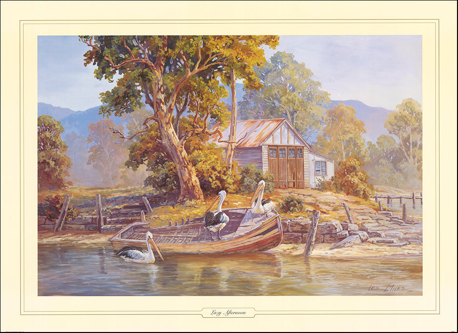 AAC LM19 Lazy Afternoon by Les Miles multiple sizes on paper - Chamton