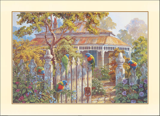 AAC LM38 The Welcoming Party by Les Miles multiple sizes on paper - Chamton