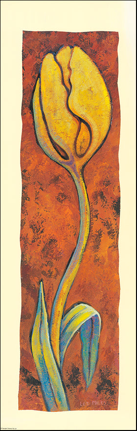 AAC LM900 Tulip 1 by Les Miles 28x86cm on paper