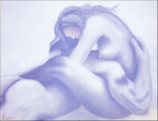 AAC MK052 Embrace by Marino Kounias 80x61cm on paper