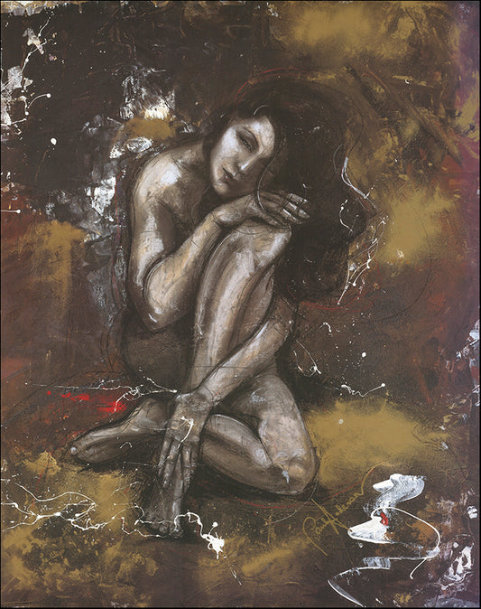 AAC PA004 Angelique by Paula Andersen 68x86cm on paper - Chamton