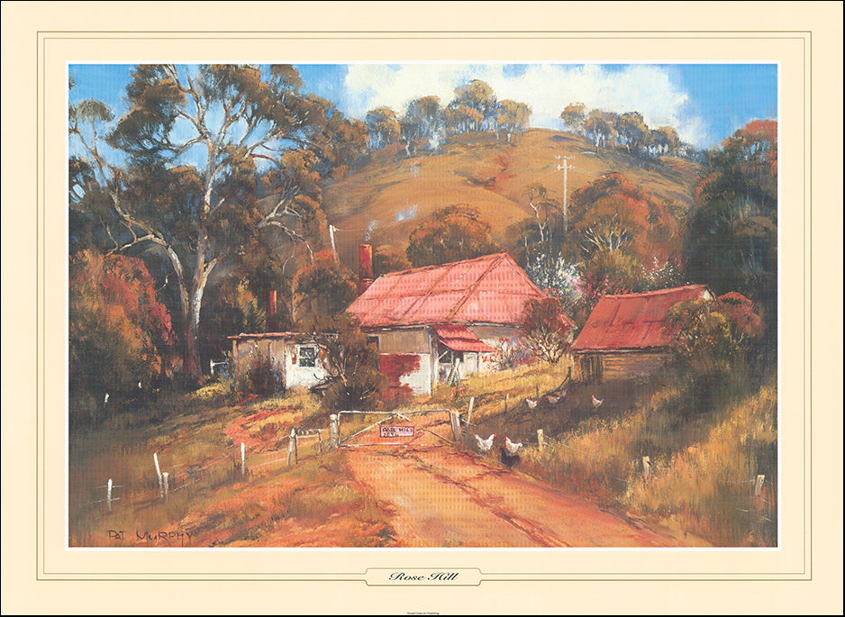 AAC PMO357 Rose Hill by Pat Murphy multiple sizes on paper - Chamton