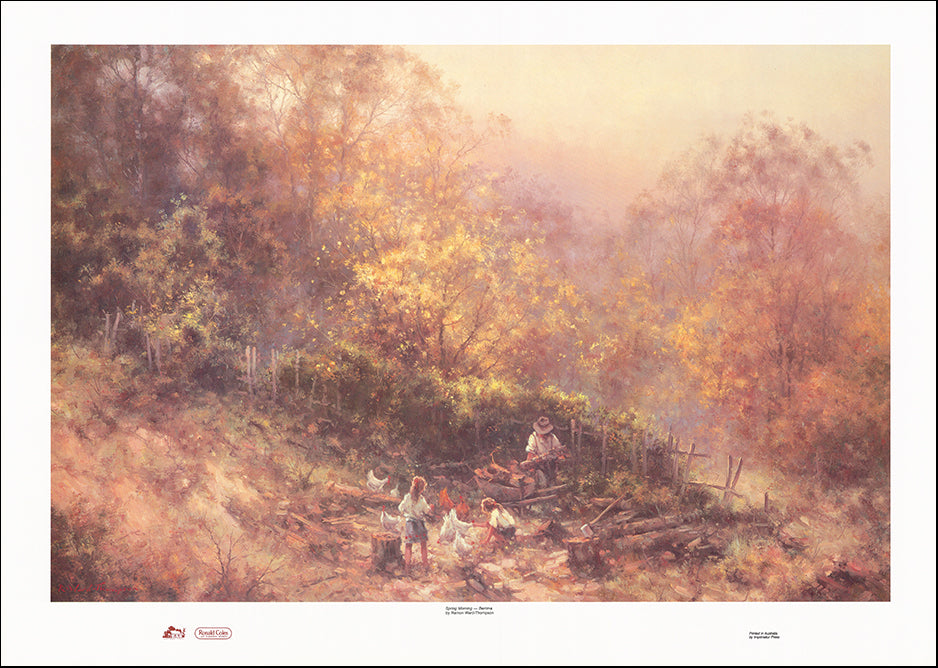 AAC RWT0115 Spring Morning by Ramon Ward Thompson multiple sizes on paper