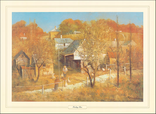 AAC SMC207 Feeding Time by Stuart Mc Kenzie Cullen multiple sizes on paper