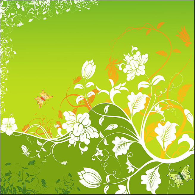 AADT82251708 Abstract Floral pattern, available in multiple sizes