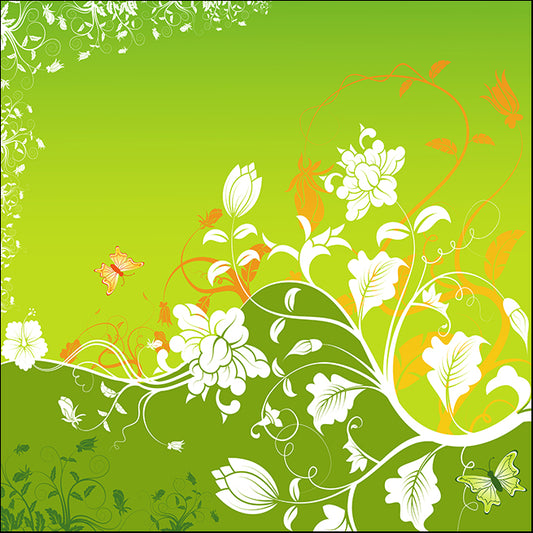 AADT82251708 Abstract Floral pattern, available in multiple sizes - Chamton
