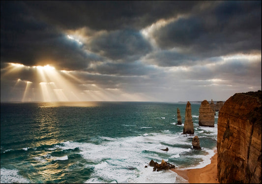 AADT84754974A 12 Apostles sunset, available in multiple sizes - Chamton