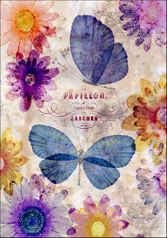 AB4602 Fleur De Papillion 1, available in multiple sizes
