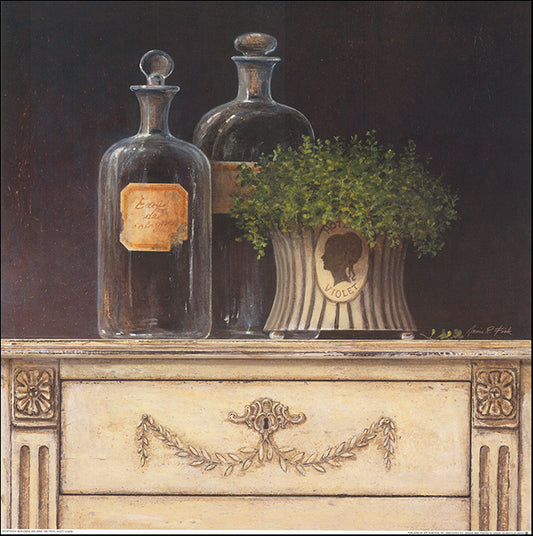 AIM A3239 Hotel Violet by Arnie Fisk 45x45cm on paper - Chamton