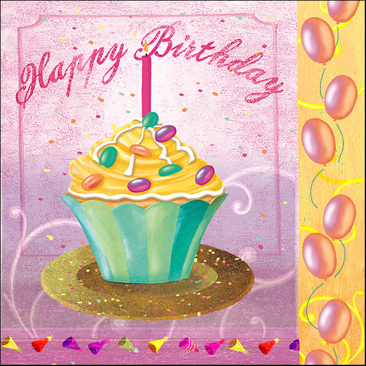 ALIFIO109867 Cupcake Holidays I, by Fiona Stokes-Gilbert-ALI, available in multiple sizes