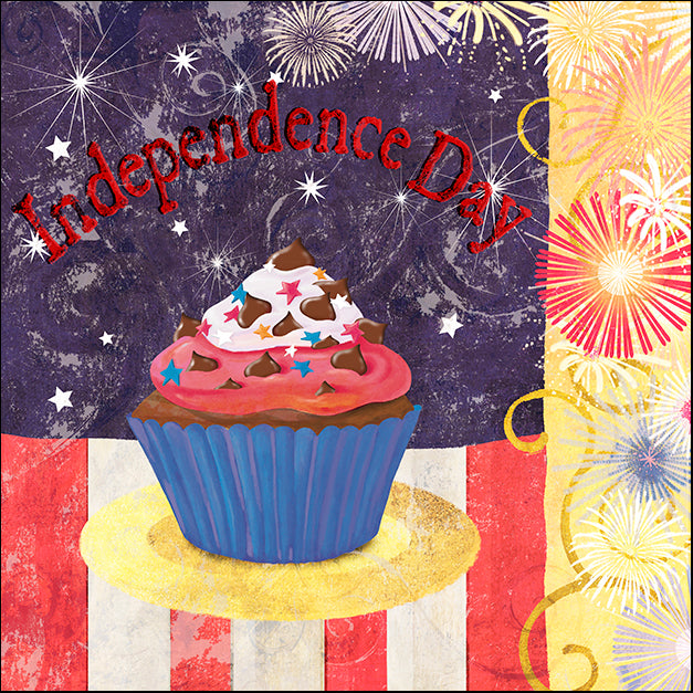 ALIFIO109869 Cupcake Holidays III, by Fiona Stokes-Gilbert-ALI, available in multiple sizes
