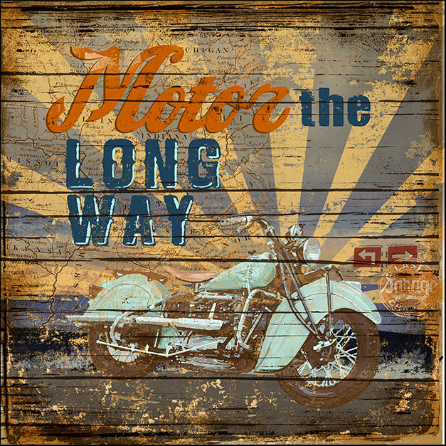 ALIZOE125482 Motor the Way, by Art Licensing Studio, available in multiple sizes