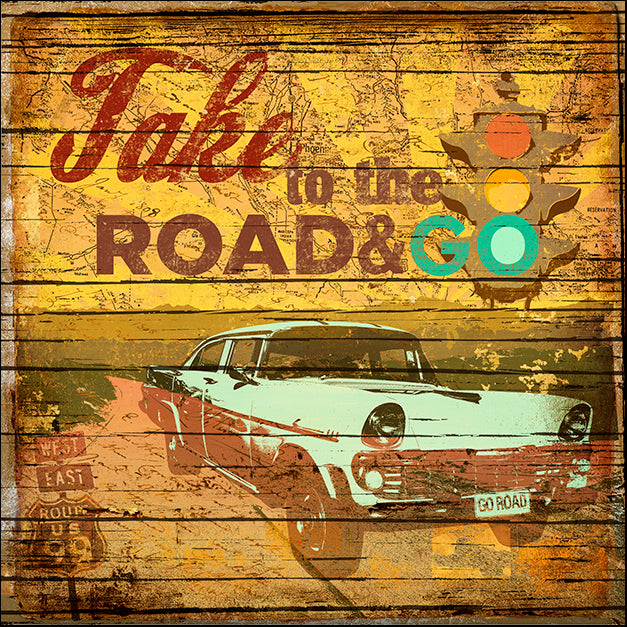 ALIZOE125483 Take to the Road, by Art Licensing Studio, available in multiple sizes