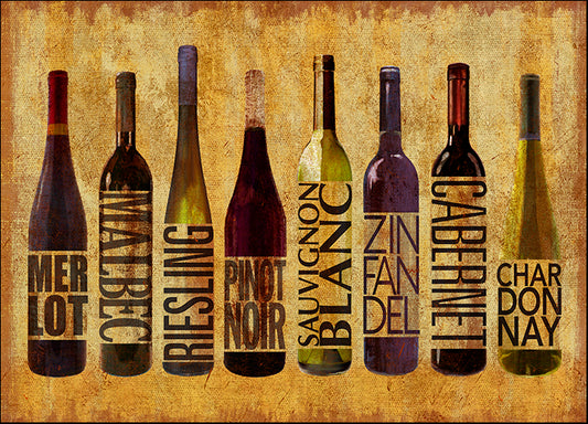 ALIZOE132178 All Wined Up, by Art Licensing Studio, available in multiple sizes