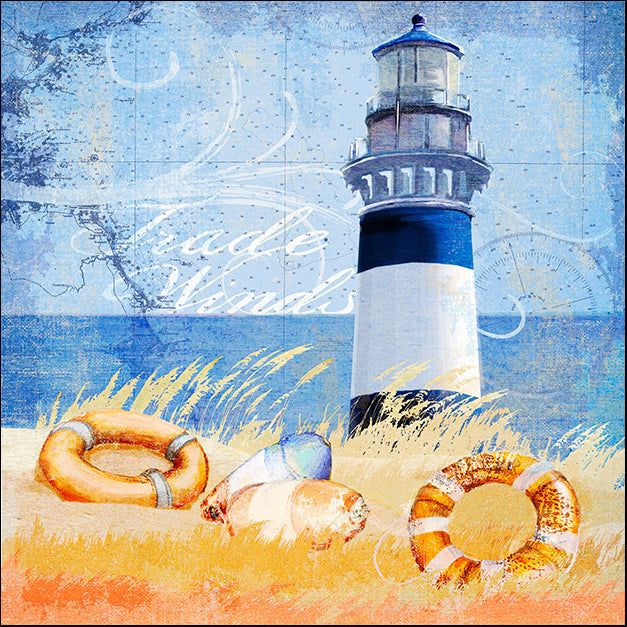 ALIZOE132740 Trade Winds Lighthouse, by Art Licensing Studio, available in multiple sizes