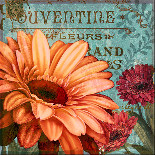 ALIZOE139471 Rouge From Garden II, by Art Licensing Studio, available in multiple sizes