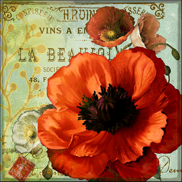 ALIZOE139472 Rouge From Garden III, by Art Licensing Studio, available in multiple sizes