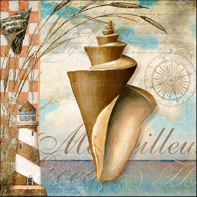 ALIZOE139474 Shell Dreams 1, by Art Licensing Studio, available in multiple sizes