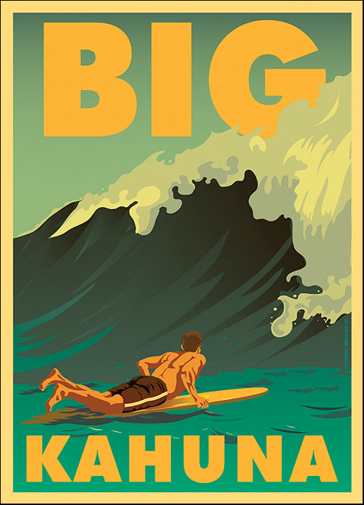 AMEFLA121775 Big Kahuna, by American Flat, available in multiple sizes