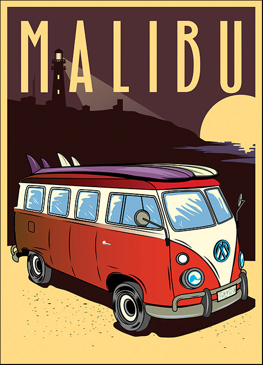 AMEFLA121779 Malibu, by American Flat, available in multiple sizes