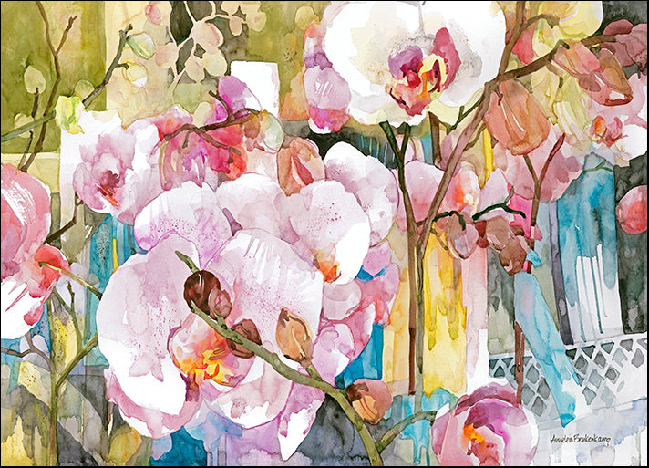 ANNBEU103236 Orchid Oasis, by Annelein Beukenkamp, available in multiple sizes