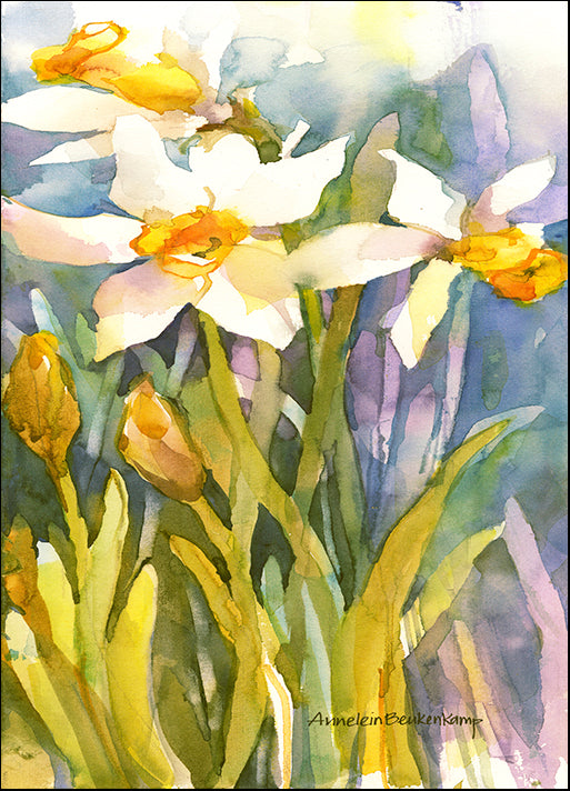 ANNBEU109006 Narcissus, by Annelein Beukenkamp, available in multiple sizes