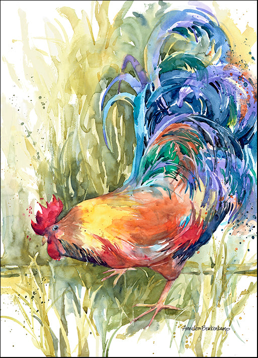 ANNBEU70997 Fountain of Feathers, by Annelein Beukenkamp, available in multiple sizes - Chamton