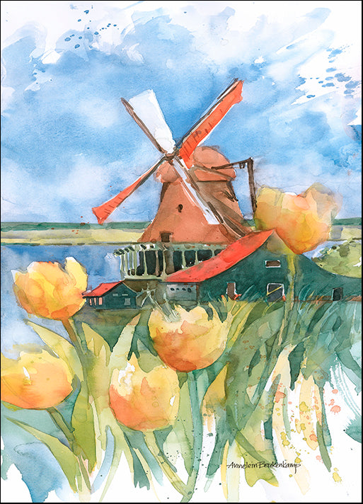 ANNBEU71000 Dutch Vignette, by Annelein Beukenkamp, available in multiple sizes