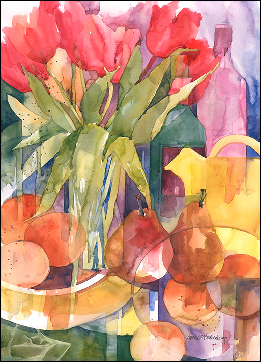 ANNBEU71017 Tabletop Tulips, by Annelein Beukenkamp, available in multiple sizes
